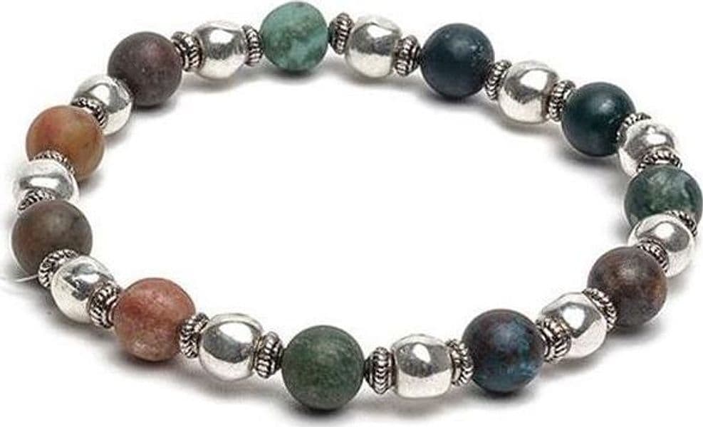 VESTOPAZZO--BRACCIALE-ELASTICO-SFERE-MULTICOLOR
