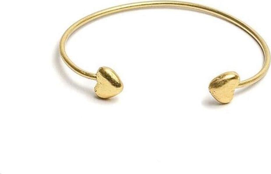 VESTOPAZZO--BRACCIALE-FASCIA-FINA-CUORI-BOMBATI