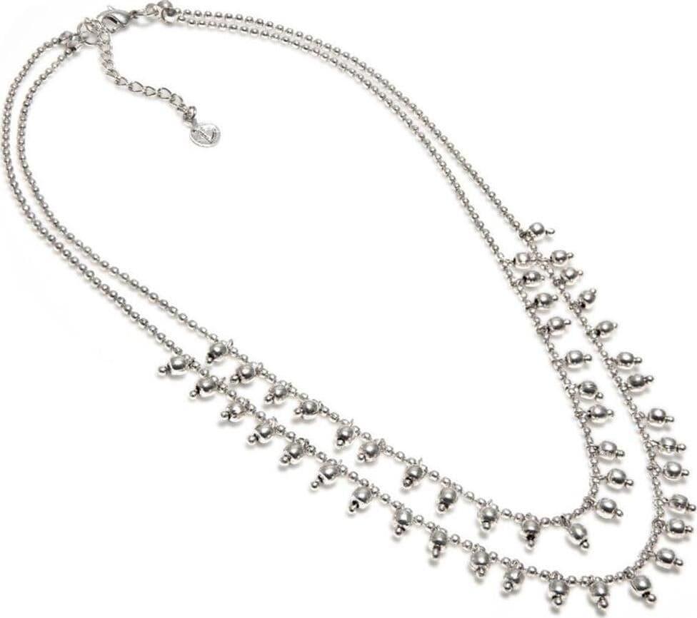 VESTOPAZZO--COLLANA-2-FILI-SFERE-MOGRA