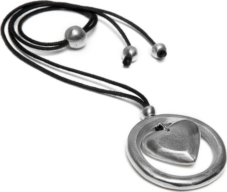 VESTOPAZZO--COLLANA-PENDENTE-CERCHIO-E-CUORE