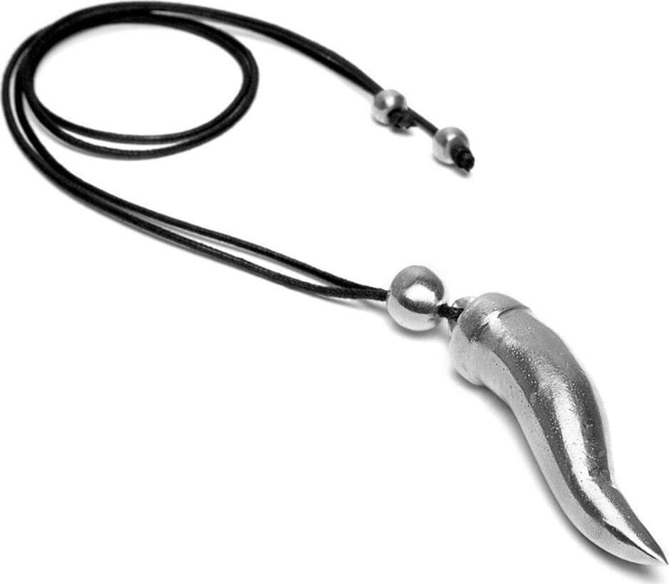 VESTOPAZZO--COLLANA-PENDENTE-CORNO