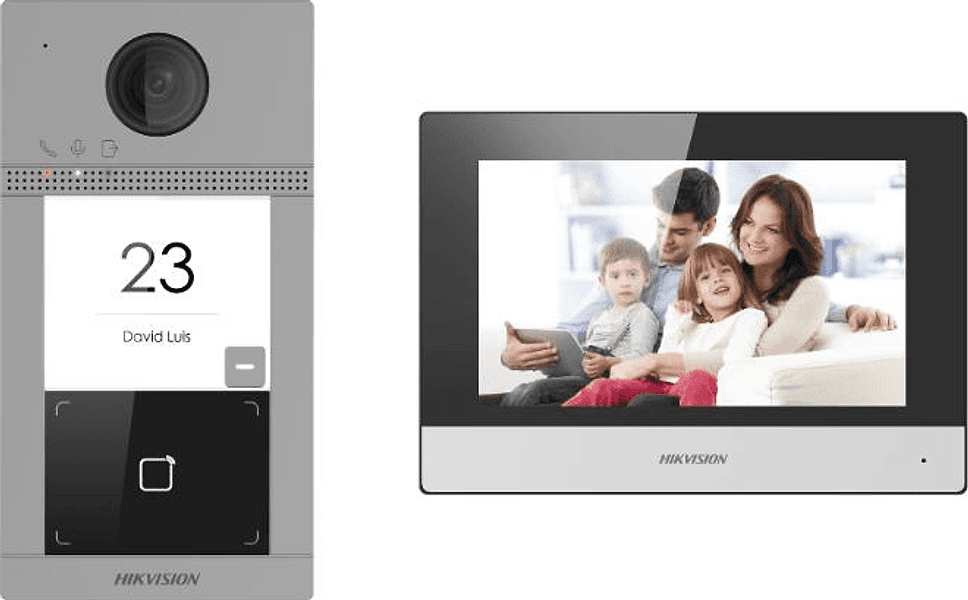 Videocitofono-hikvision-DS-KIS604-P(C)-IP-Video-Intercom-Kit-With-7''-Touchscr