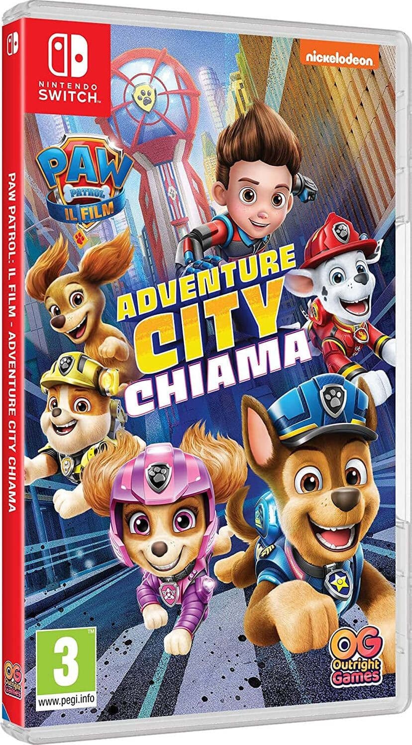 Videogioco Namco Bandai Switch Paw Patrol Il Film Adventure City Chiama Avventura Videogiochi/Nintendo Switch/Giochi Scontolo.net - Potenza, Commerciovirtuoso.it