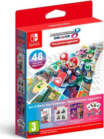 Videogioco-Nintendo-SWITCH-Mario-Kart-8-Deluxe-Booster-Pack-(no-game)