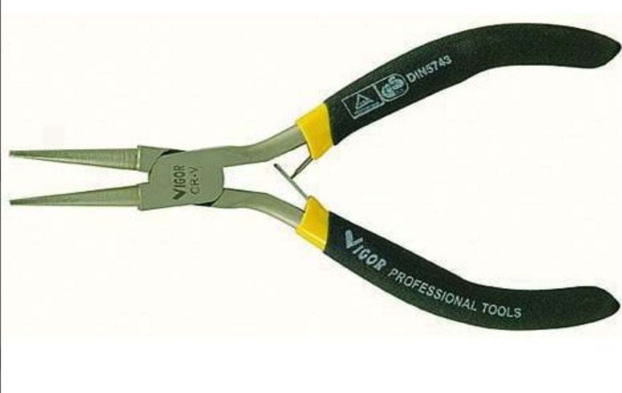 VIGOR---PINZA-ELETTRONIC-IN-ACCIAIO-CROMO-VANADIO-120MM---CON-BECCHI-TONDI