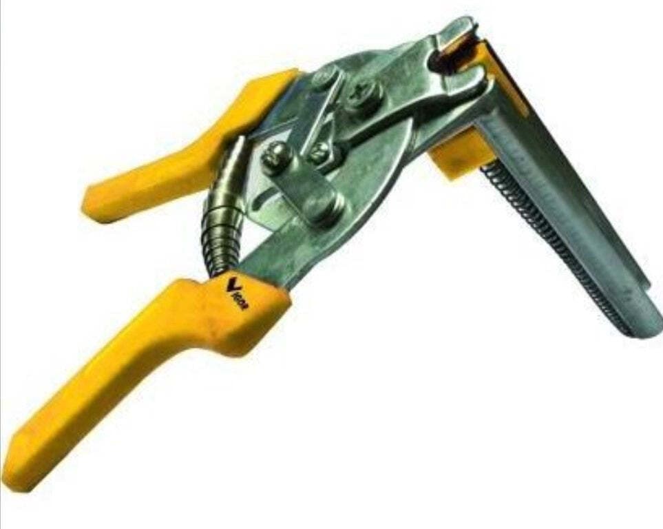 VIGOR---PINZE-PER-RECINZIONI-CON-GANCI-IN-DOTAZIONE---30-PEZZI---COLORE-GIALLO