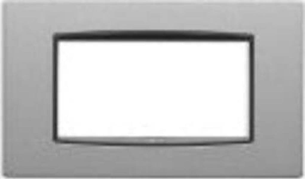 VIMAR---1-PLACCA-EIKON-CLASSIC-4-MODULI-IN-METALLO-COLORE-ARGENTO-METAL-20654.10