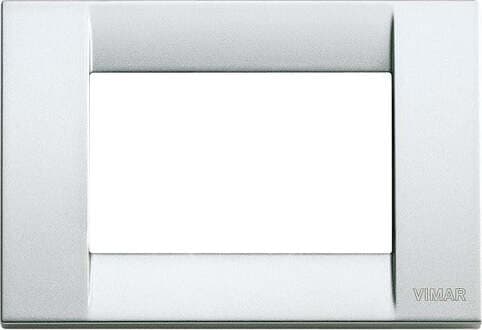 VIMAR---1-PLACCA-IDEA-CLASSICA-3-MODULI-IN-METALLO-COLORE-ARGENTO-16733.21