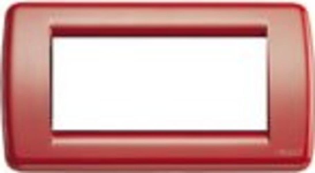 VIMAR---1-PLACCA-IDEA-RONDO'-4-MODULI-IN-METALLO-AMARANTO-16754.05