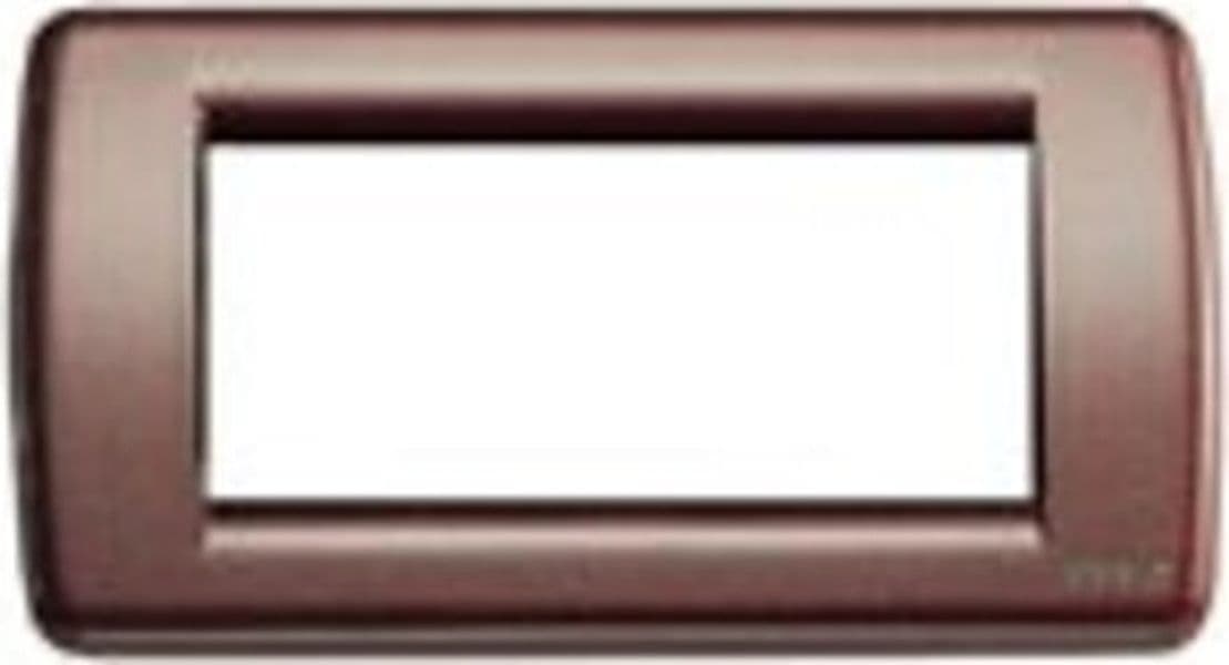 VIMAR---1-PLACCA-IDEA-RONDO'-4-MODULI-IN-METALLO-BORDEAUX-16754.25