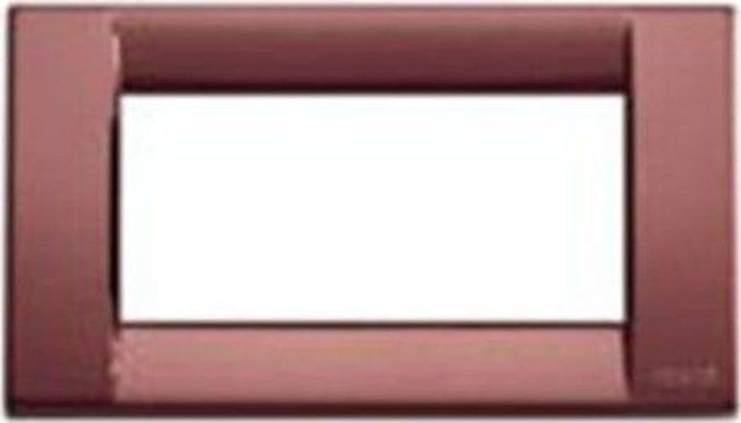 Vimar---Placca-classic-4-moduli-in-metallo-Serie-Idea-colore-bordeaux-metallizzato-16734.25