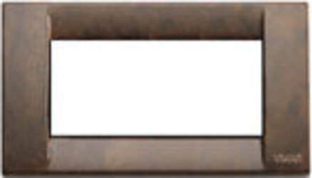 Vimar---Placca-Classica-4-moduli-in-metallo-Serie-Idea-colore-radica-noce-16734.41