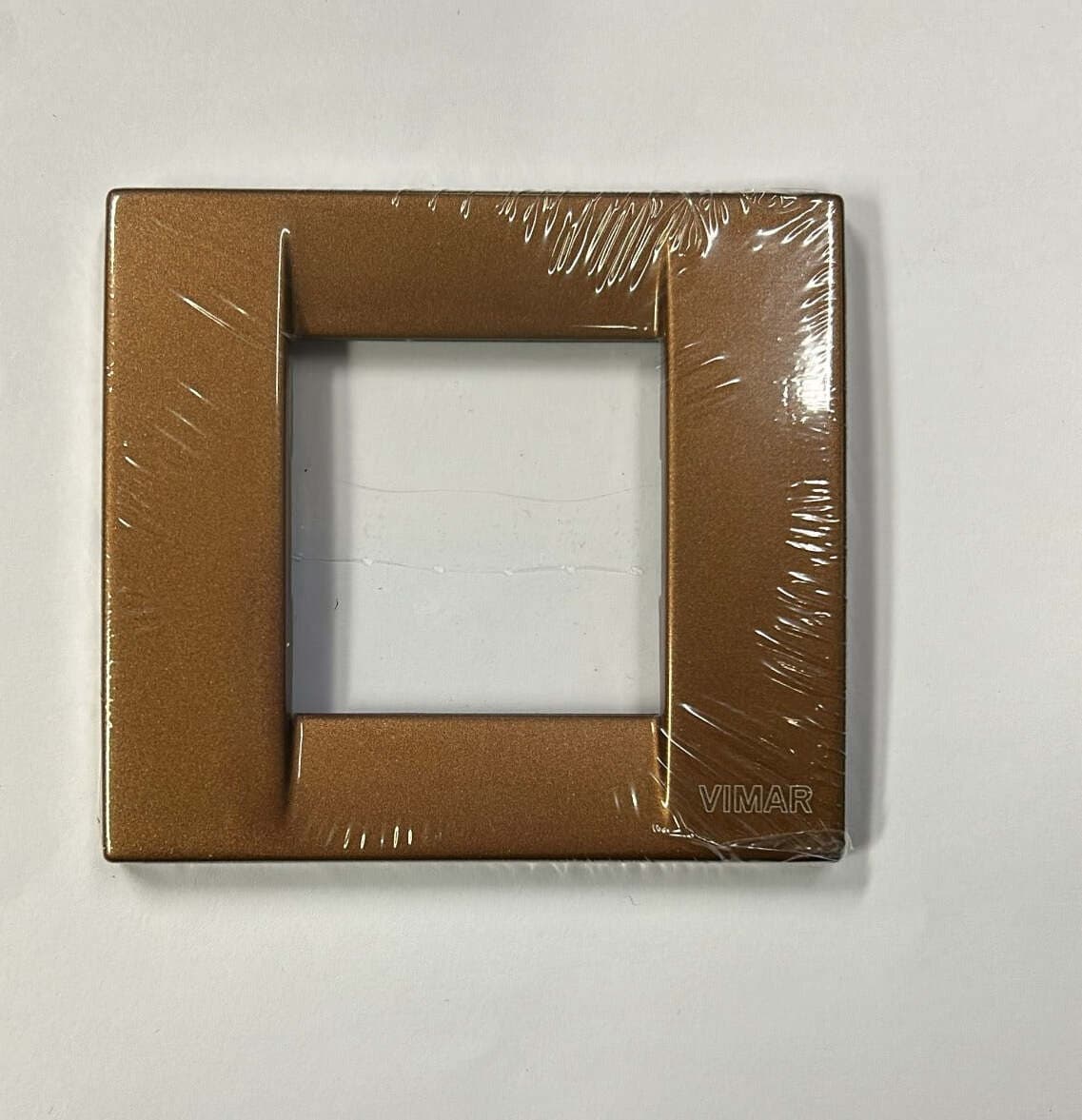 VIMAR---PLACCA-IDEA-1-MODULO-COLORE-BRONZO-METALLIZZATO-17092.22***
