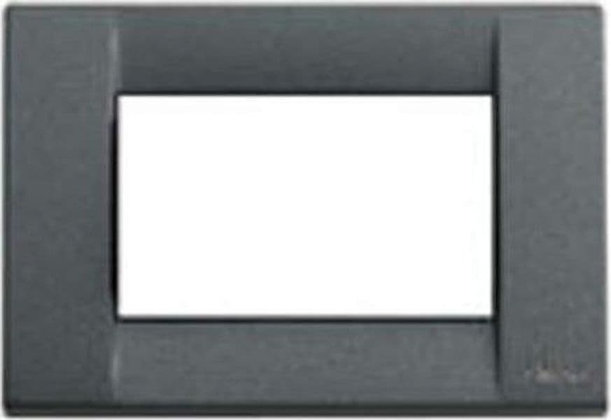 VIMAR---PLACCA-IDEA-3-MODULI-METALLO-ARDESIA-ART.-16733.46