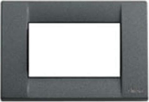 VIMAR---PLACCA-IDEA-3-MODULI-METALLO-ARDESIA-ART.-16733.46