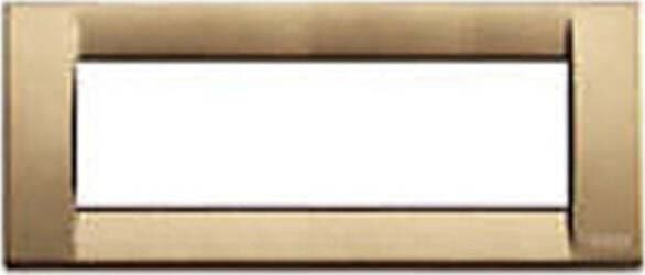 VIMAR---PLACCA-IDEA-6-MODULI-METALLO-BRONZO-METALLIZZATO-16736.22