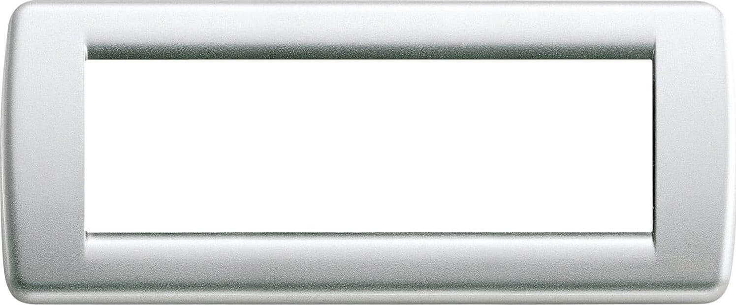 VIMAR---PLACCA-IDEA-RONDO'-6-MODULI-ARGENTO