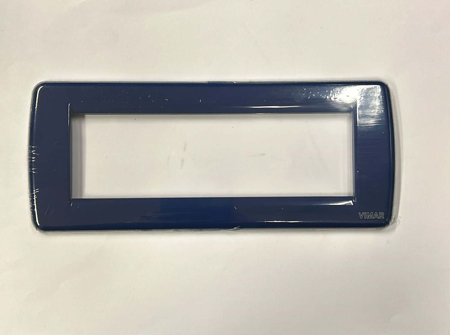VIMAR---PLACCA-IDEA-RONDO'-6-MODULI-COLORE-BLU-COBALTO-16756.12
