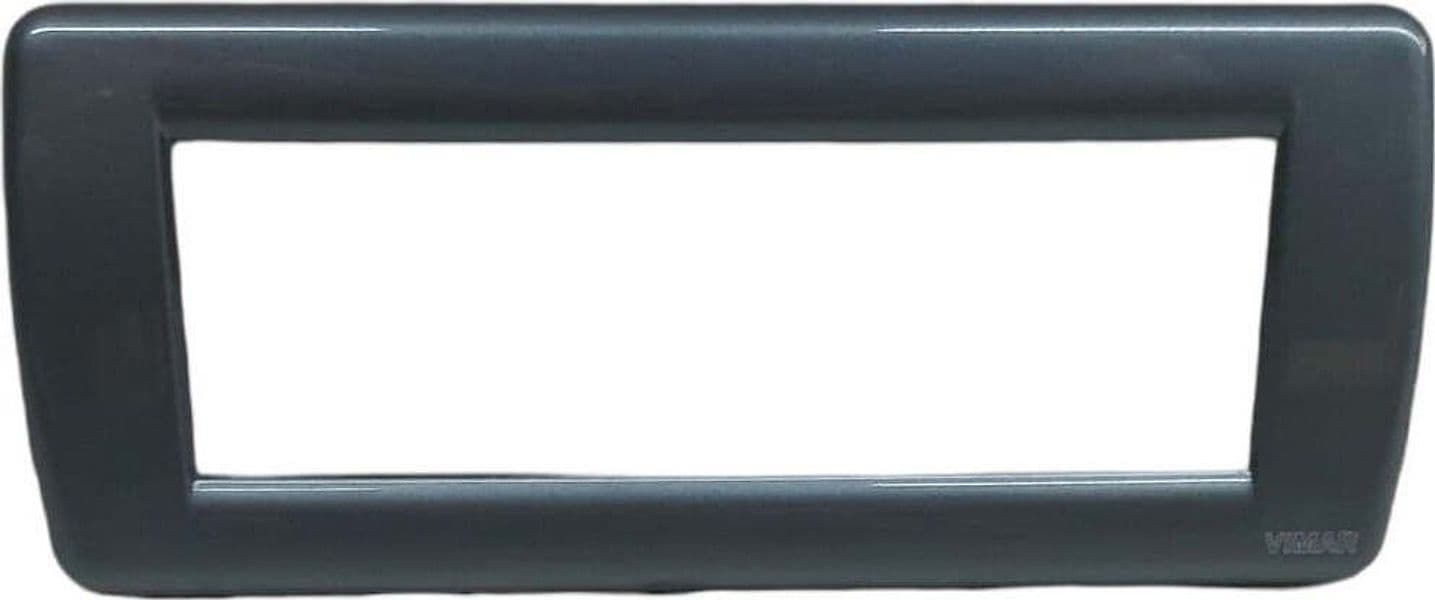 VIMAR---PLACCA-IDEA-RONDO'-6-MODULI-COLORE-METALLO-AVIO