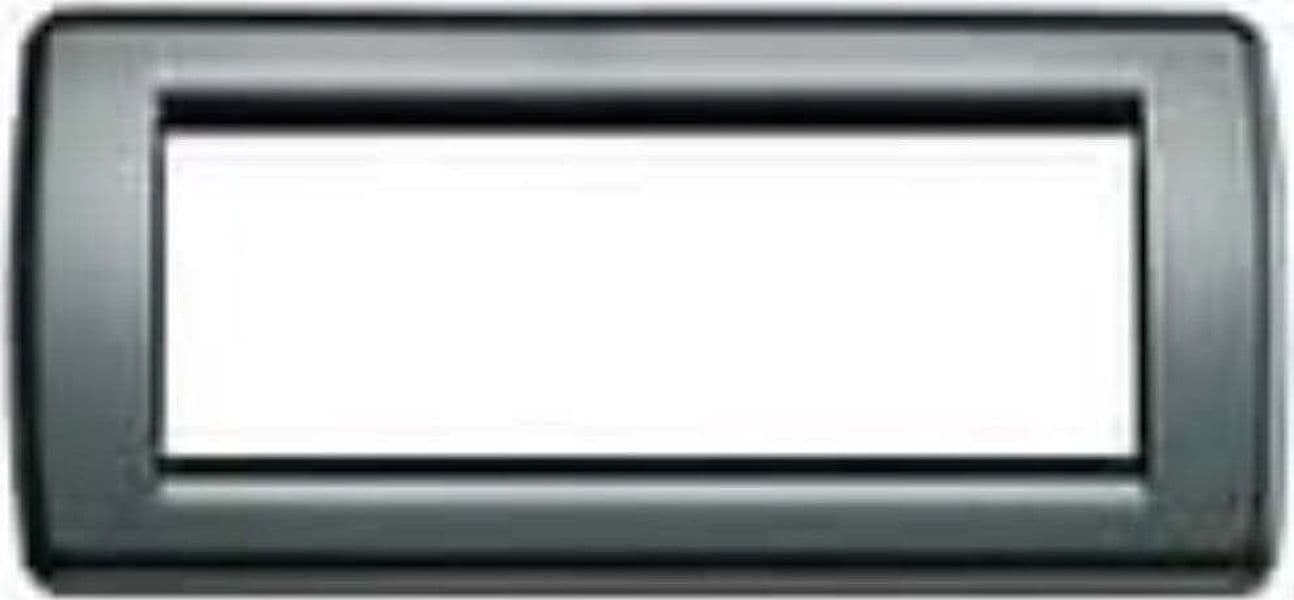 VIMAR---PLACCA-IDEA-RONDO-6-MODULI-IN-METALLO-COLORE-ANTRACITE-16756.23