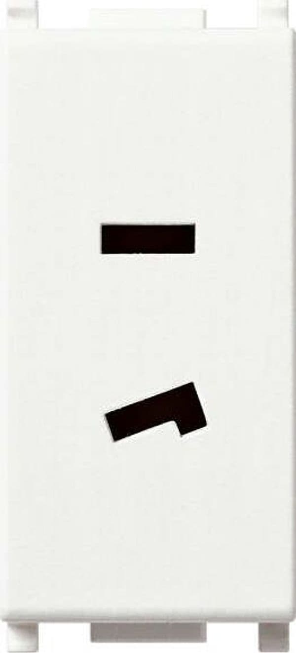 Vimar---Presa-polarizzata-2P-6A-24V-SELV-Serie-Plana-colore-bianco-14332