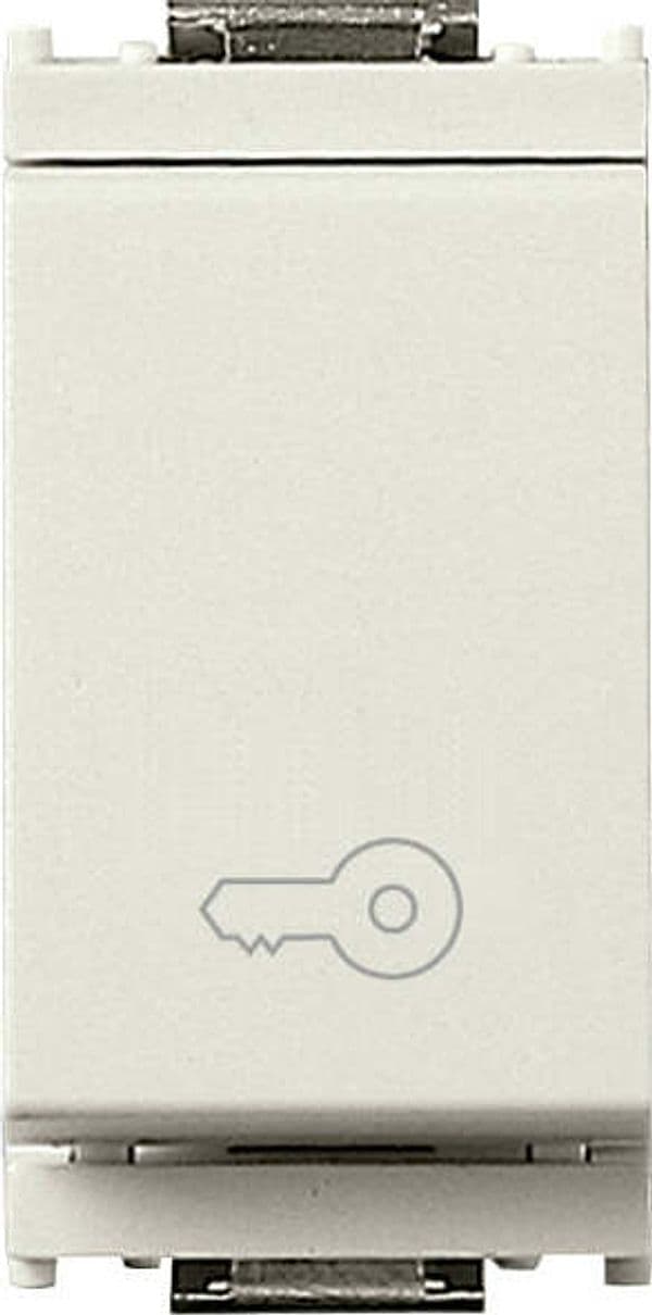 Vimar---Pulsante-1P-NO-10A-chiave-bianco-16080.P.B