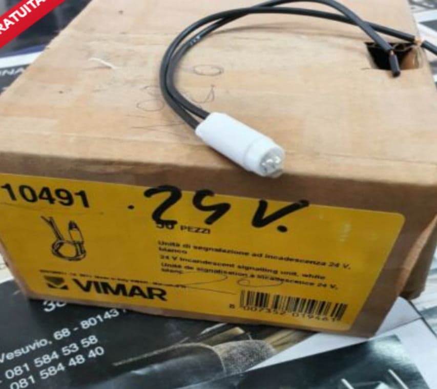 VIMAR---UNITA'-SEGNALAZIONE-INCANDESCENZA-24V-BIANCO
