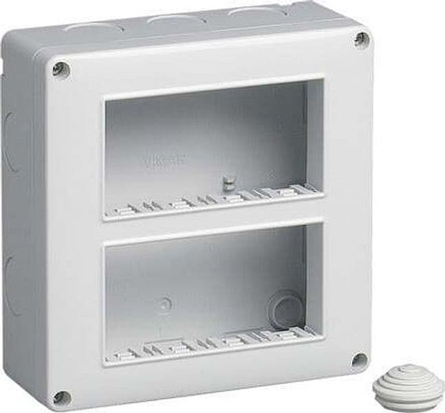 VIMAR-CONTENITORI-DA-PARETE-ISOSET-IP40-PER-EIKON-E-PLANA-8-MOD.-4+4-VERRTICALI