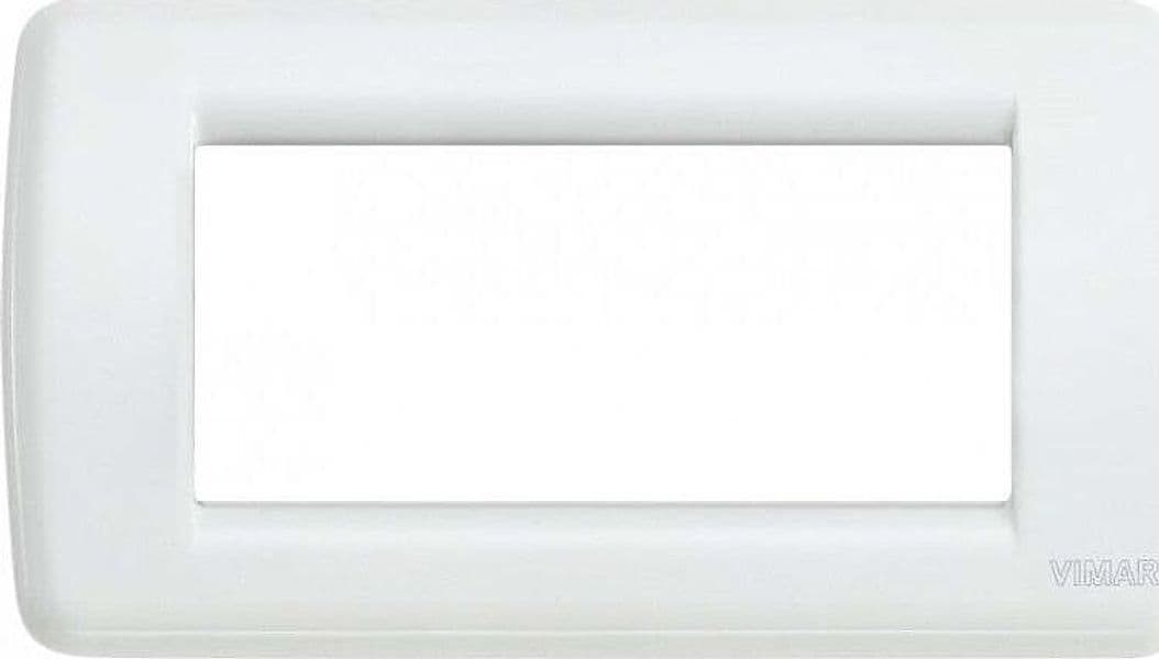 VIMAR-PLACCA-IDEA-RONDO'-4M-MET.-BIANCO
