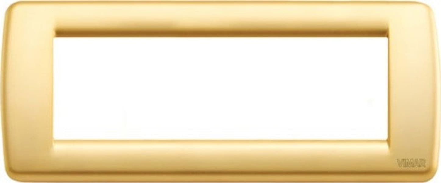 VIMAR-PLACCA-IDEA-RONDO'-6M-ORO-OPACO