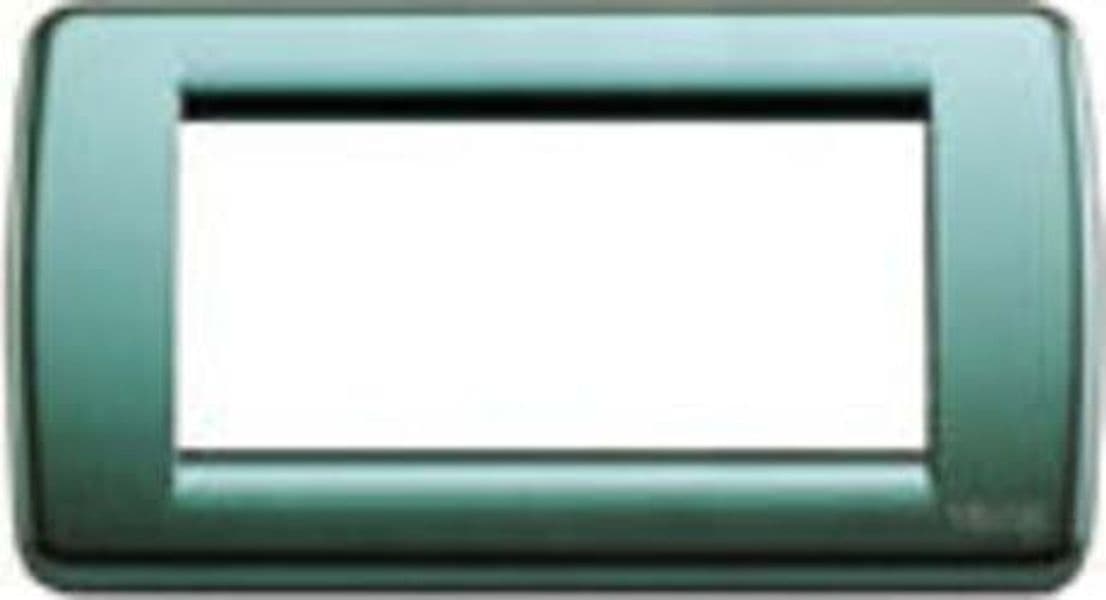 VIMAR-PLACCO-RONDO-IDEA-4M-METAL-PETROLIO