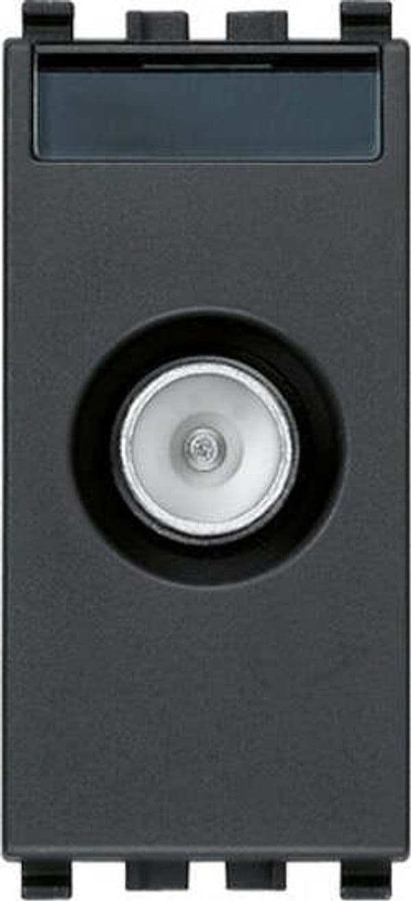 VIMAR-SERIE-EIKON-PRESA-TV-RD-SAT-PASSANTE-10DB-MASCHIO-G