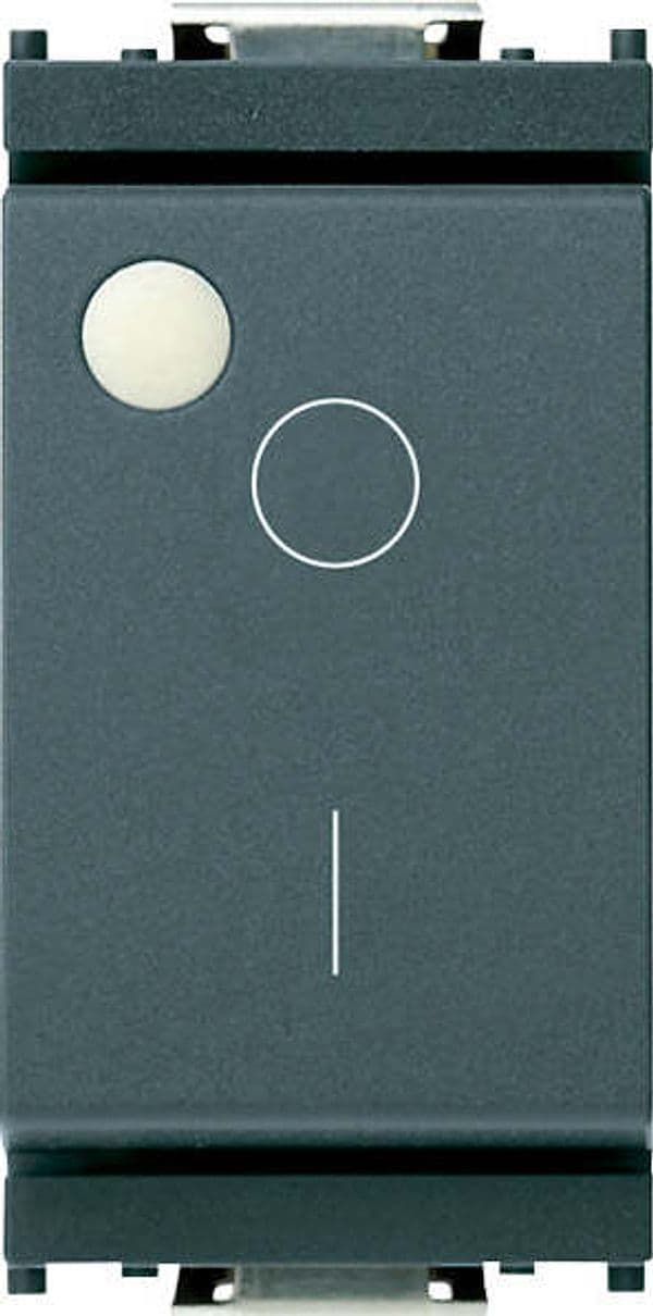 VIMAR-SERIE-IDEA-INTERRUTTORE-2P-16-AX-250-V,CON-INDICATORE-LUMINESCENTE,GRIGIO