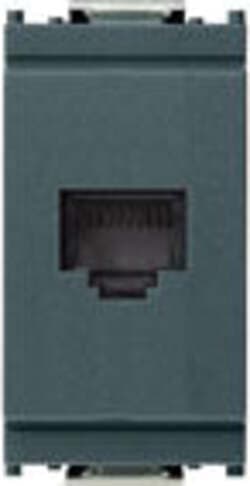 VIMAR-SERIE-IDEA-PRESA-DI-CONNETTORE-RJ45-8-CONTATTI-MORSETTI-A-VITE-GRIGIO