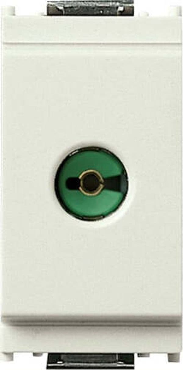 VIMAR-SERIE-IDEA-PRESA-TV-COASSIALE-SEMPLICE-D.9.5-CON-2-SERRACAVI-Z-75-OM-BIANCO-16320.S.B