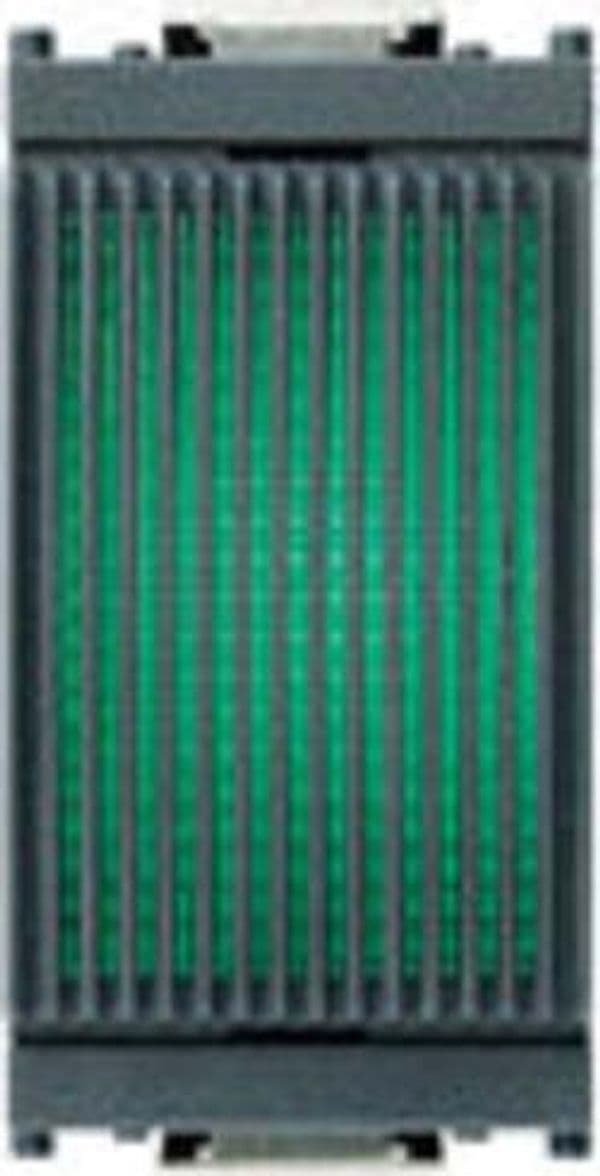 VIMAR-SERIE-IDEA-SPIA-PER-LAMPADA-SILURO6,3X28-MM-O-7X29-MM-DIFFUSORE-VERDE-GRIGIO