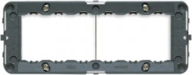 VIMAR-SERIE-IDEA-SUPPORTO-6M-CON-VITI-PER-SCATOLE-INC.-6/7-MODULI
