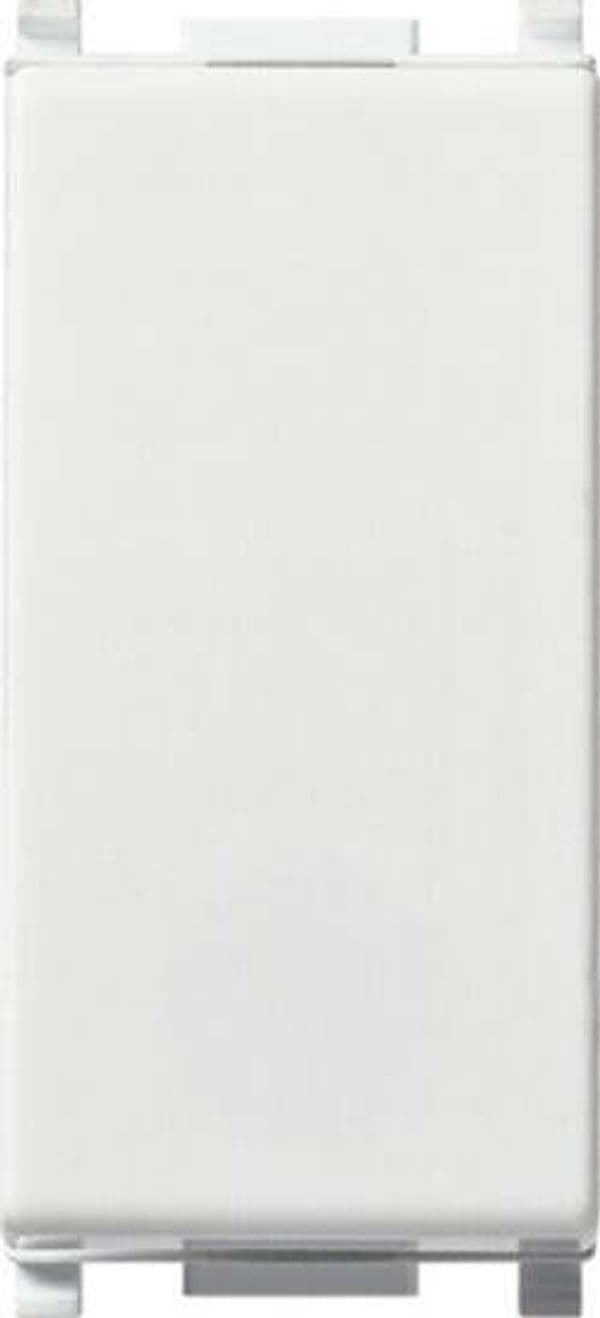 VIMAR-SERIE-PLANA-INTERRUTTORE-1P-10AX-ILLUMINABILE-SOSTITUIBILE-BIANCO