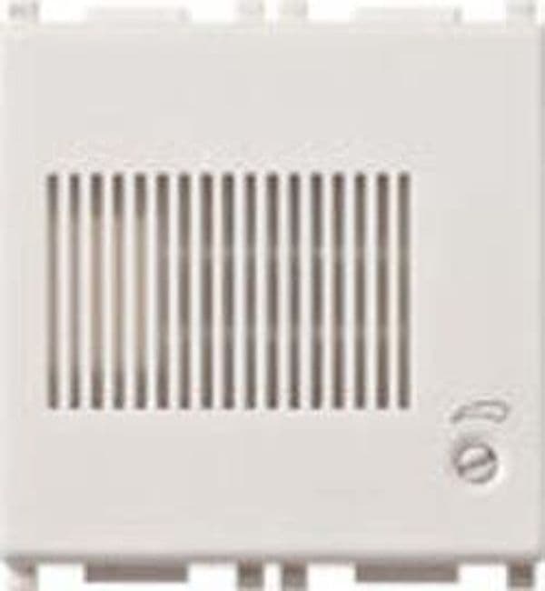 VIMAR-SERIE-PLANA-SUONERIA-ELETTRONICA-A3-SEQUENZE-SONORE-REGOLABILE-VOLUME-2MODULI-BIANCO