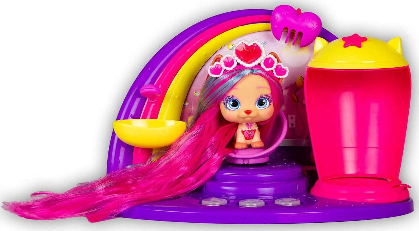 Vip Pets Glam Gems Il Salone Di Fabio And Fabia, Set Da Parrucchiere Con L'esclusiva Bambola Shiara E 17 Accessori, Regalo Giocattolo Per Bambini E Bambine Dai 3 Anni In Su Giochi e giocattoli/Personaggi giocattolo/Set da gioco con pupazzetti Cartoleria Deja Vu - Crotone, Commerciovirtuoso.it