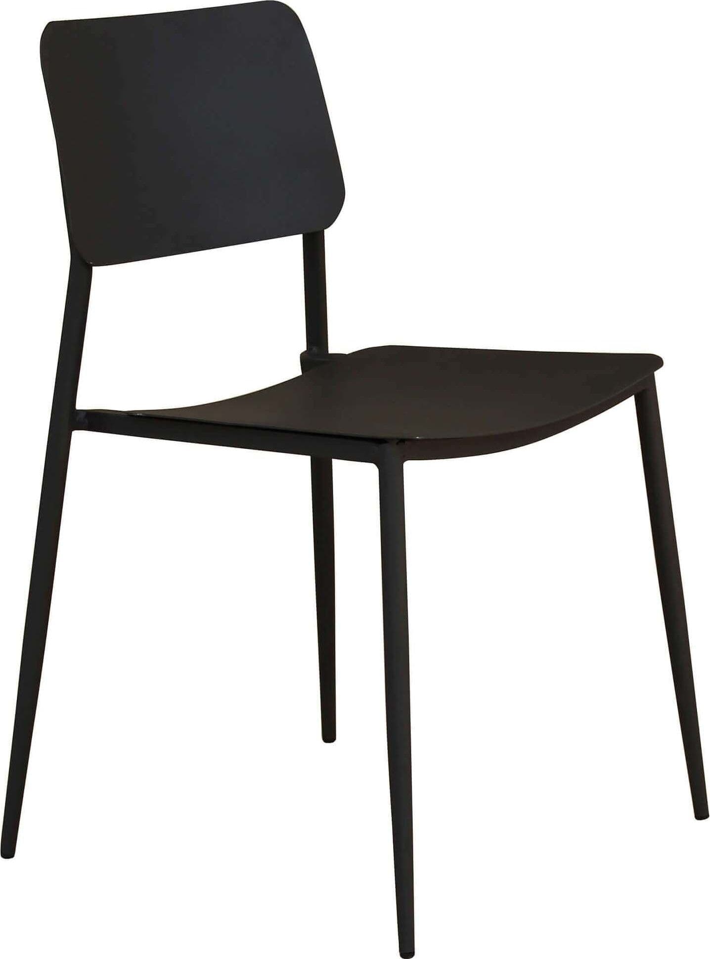 VIPER---sedia-in-metallo-da-giardino-Grigio-scuro-Milani-Home
