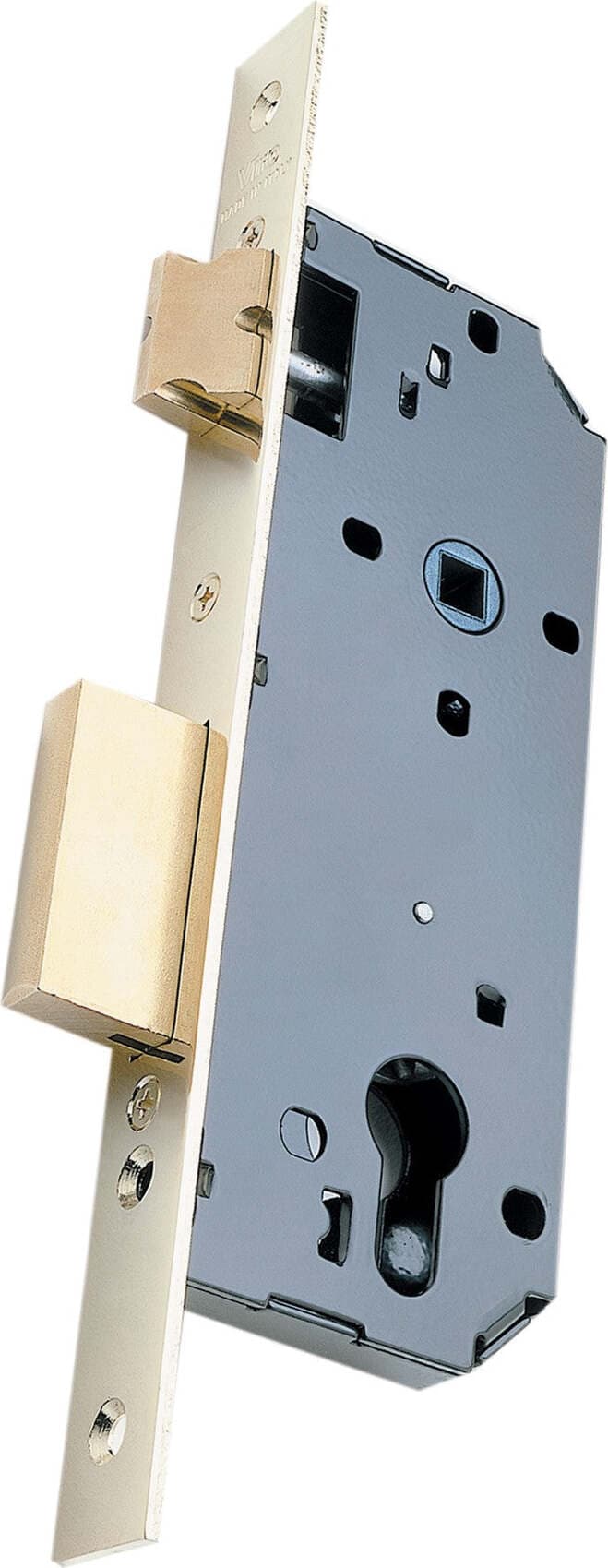Viro 7435 Serratura Da Infilare Catenaccio a 2 Mandate E Scrocco Frontale E Contropiastra Ottonati 50 Mm Fai da te/Ferramenta/Ferramenta e serrature per porte/Serrature a incastro Ferus - Montoro, Commerciovirtuoso.it