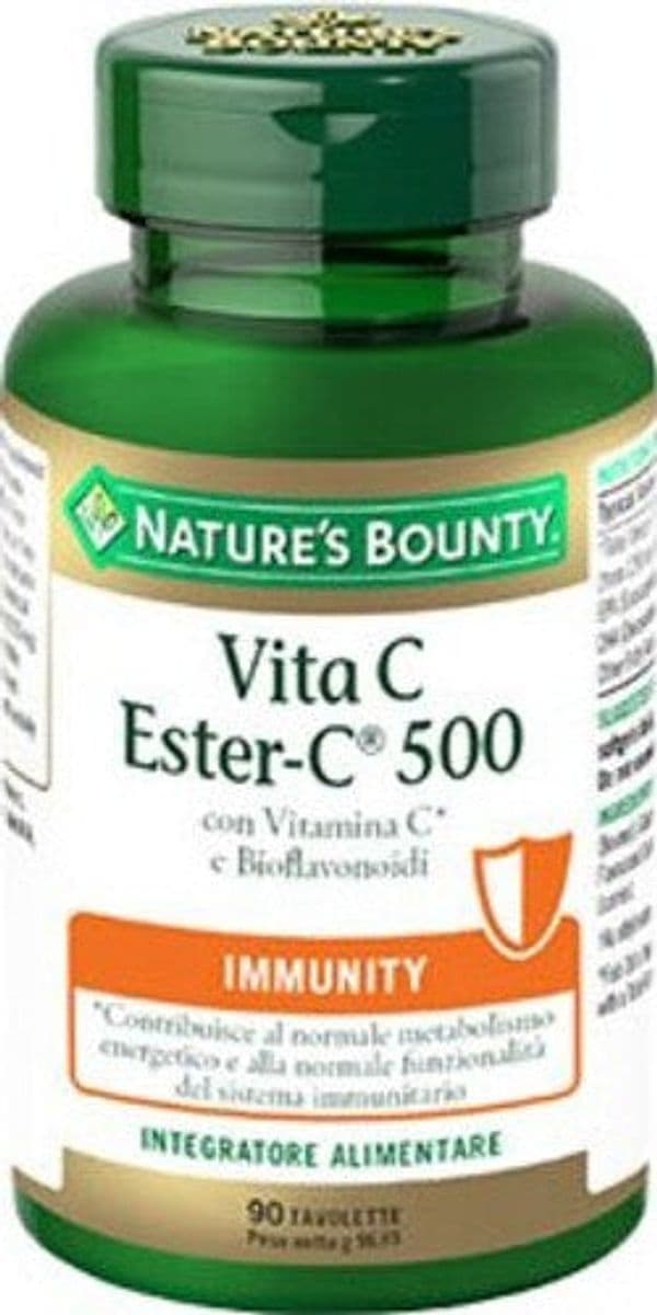 VITA-C-ESTER-C-500-integratore-alimentare-90-tavolette-Nature's-Bounty