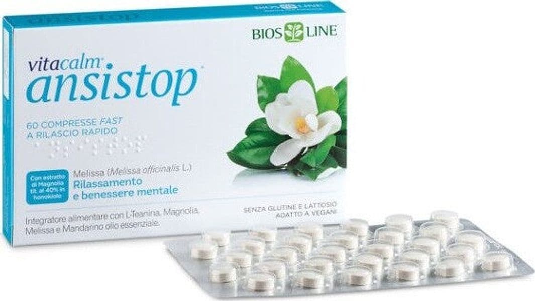 VitaCalm-Ansistop-60cpr-Fast-Bios-Line-Integratore-Alimentare