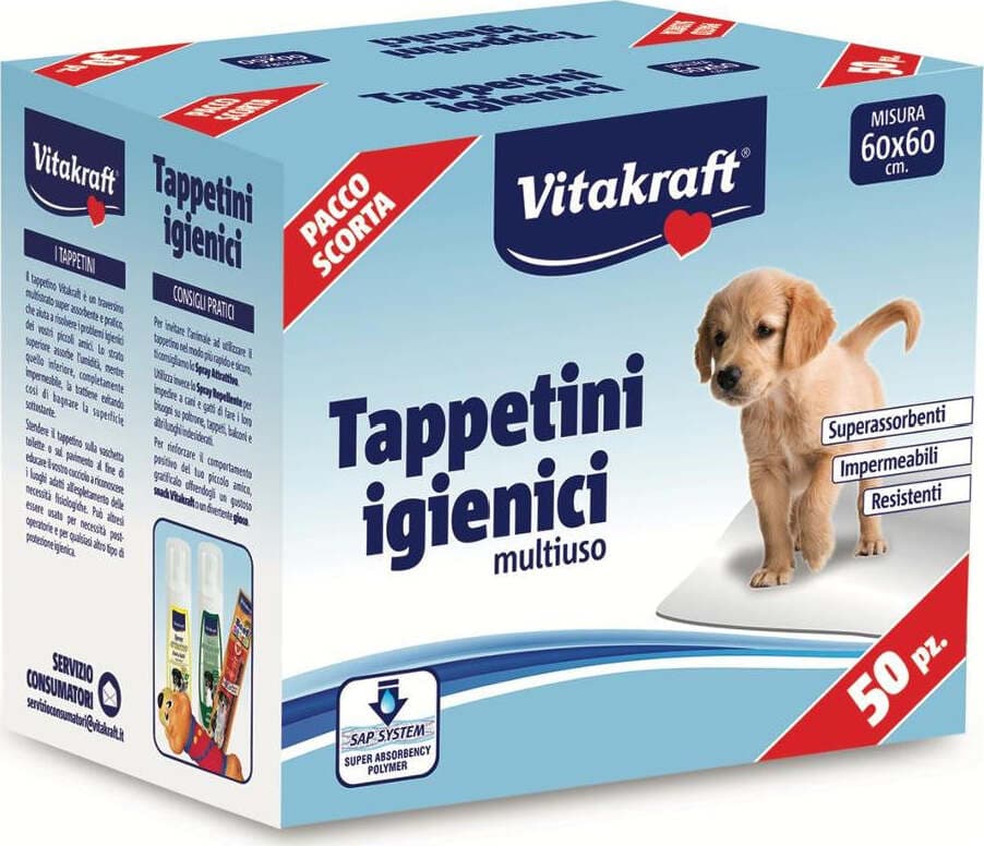 Vitakraft-50-Tappetini-igienici-60-x-60-cm