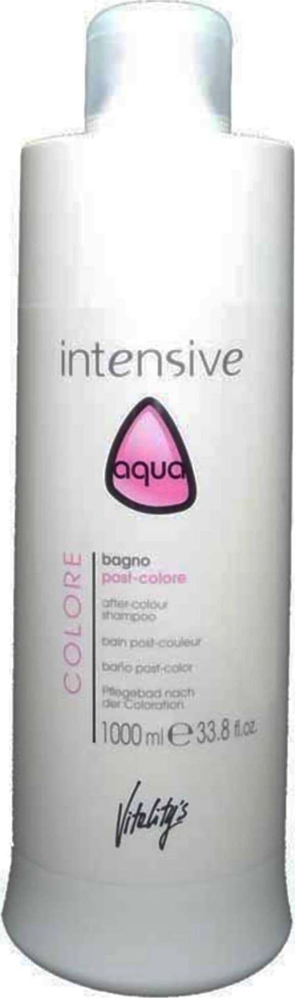 Vitality Aqua Intensive Shampoo Professionale Detergente Delicato per Capelli Colorati Rimuove I Residui Alcaninici Della Colrazione Shampoo Idratante Districante Antistatico 1L Bellezza/Cura dei capelli/Prodotti per la cura dei capelli/Shampoo MondoCapelli - Barcellona Pozzo di Gotto, Commerciovirtuoso.it