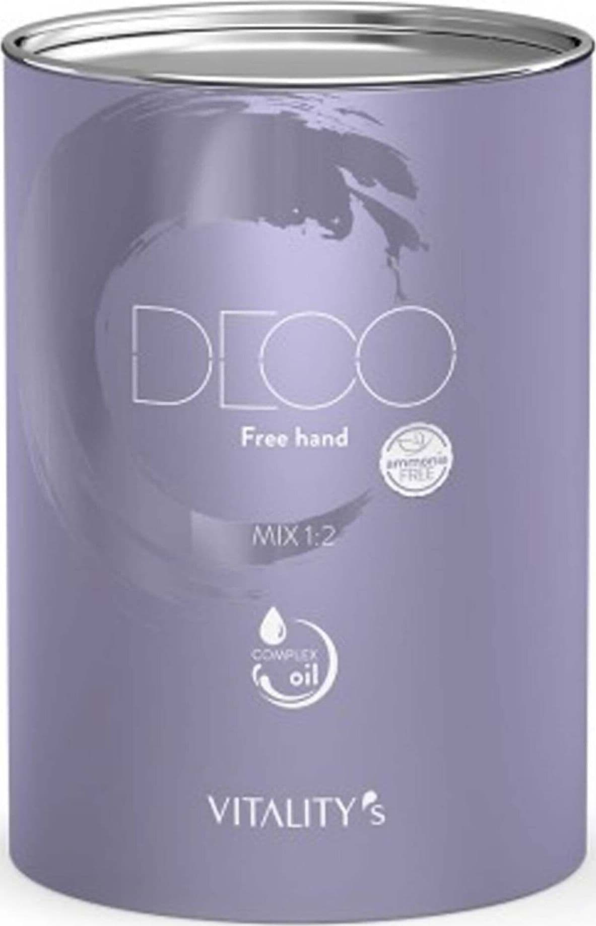 Vitality's Deco Fre Hand 400gr. Decolorante in Polvere Senza Ammoniaca per Schiariture a Mano Libera fino a 4 toni Bellezza/Cura dei capelli/Colore/Decoloranti per capelli MondoCapelli - Barcellona Pozzo di Gotto, Commerciovirtuoso.it
