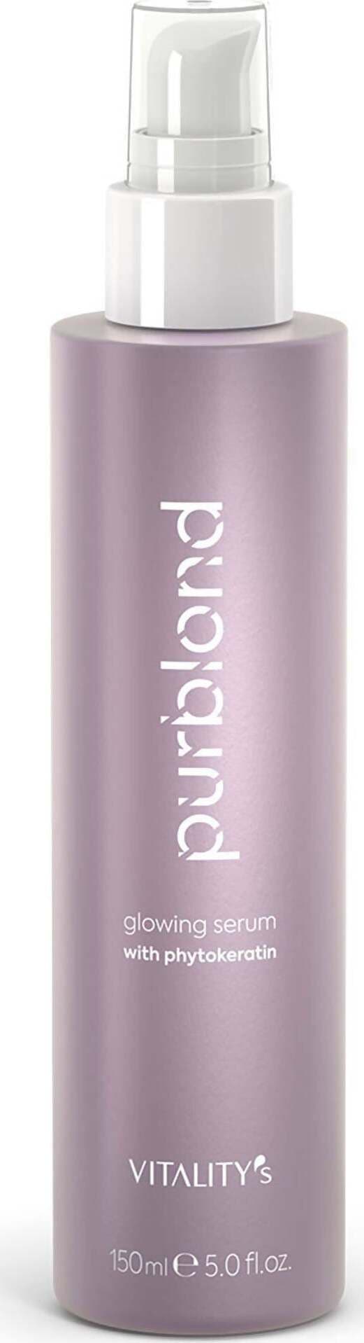 Vitality's Purblond Glowing Serum 150 Ml Siero Illuminante per Capelli Biondi Decolorati Con Meshe O Grigi Naturali Bellezza/Cura dei capelli/Prodotti per styling capelli/Sieri MondoCapelli - Barcellona Pozzo di Gotto, Commerciovirtuoso.it