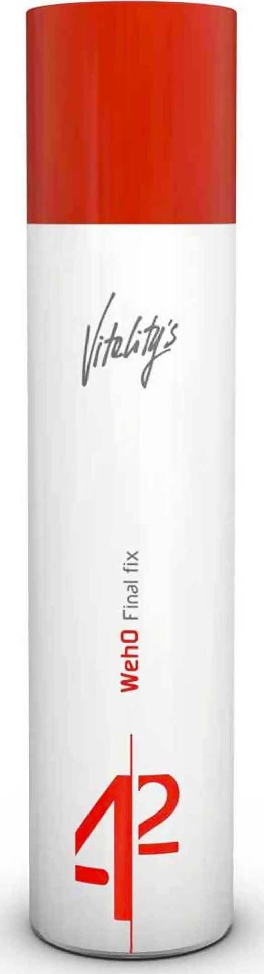 Vitality's Weho Final Fix Lacca Spray Tenuta Extra Forte Per Acconciature Definizione Duratura 300ml Bellezza/Cura dei capelli/Prodotti per la cura dei capelli/Trattamenti per capelli e cute MondoCapelli - Barcellona Pozzo di Gotto, Commerciovirtuoso.it