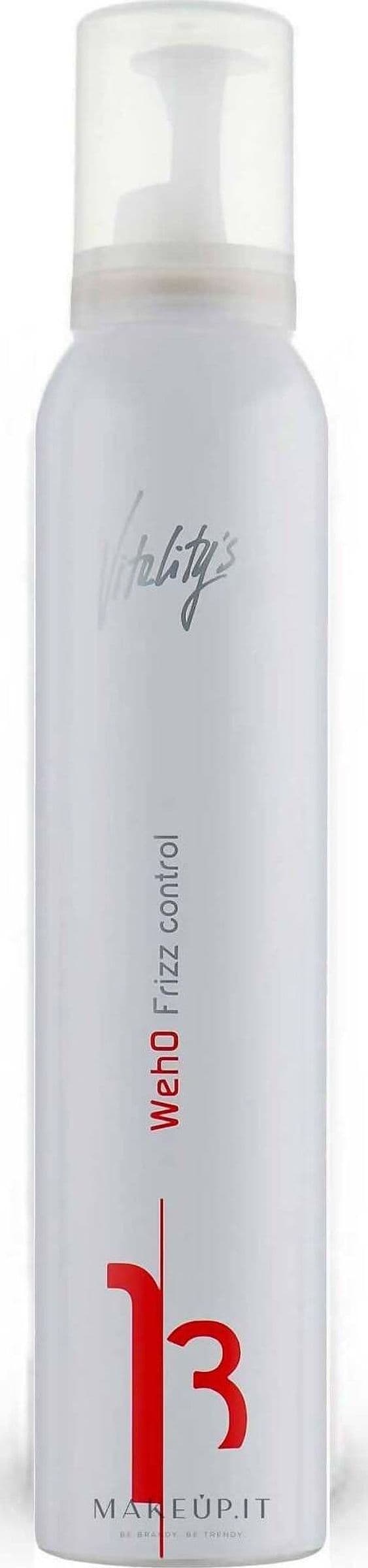 Vitality's Weho Frizz Control Schiuma 200 Ml Mousse Anti-crespo Mousse Schiuma Fissante Per Capelli Ricci E Ondulati Bellezza/Cura dei capelli/Prodotti per la cura dei capelli/Trattamenti per capelli e cute MondoCapelli - Barcellona Pozzo di Gotto, Commerciovirtuoso.it